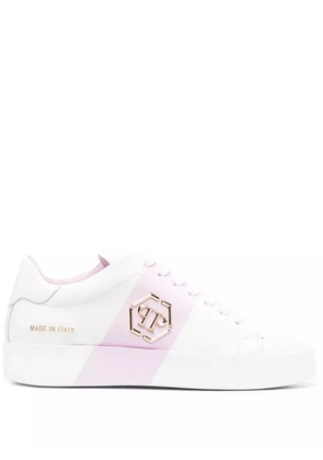 Philipp Plein Hexagon low-top sneakers - White