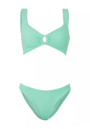 Hunza G Julia textured bikini - Green