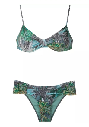 Lygia & Nanny Vitoria printed bikini set - Green