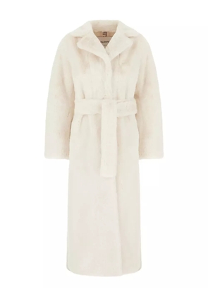 VALENTINI 1972 belted coat - Neutrals