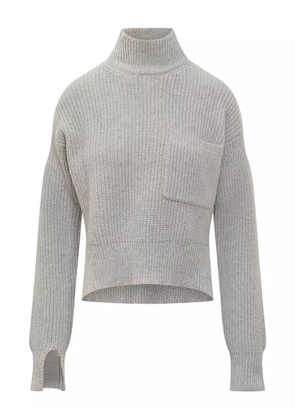 Marni turtleneck pocket sweater - Grey
