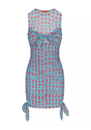 Simon Miller Sonora mesh mini dress - Blue