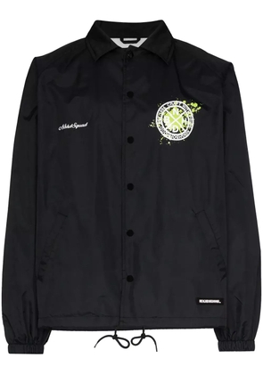 Neighborhood Brooks logo-print jacket - Black