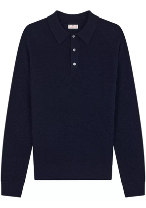 FURSAC knitted polo shirt - Blue