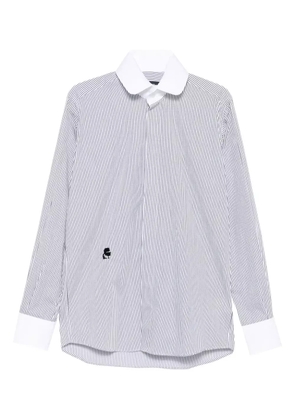 Karl Lagerfeld pinstripe shirt - White