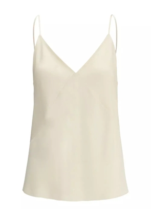 Forte Forte satin-panelled top - White