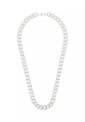 Susan Caplan Vintage 1990s curb chain necklace - Silver