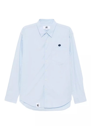 CHOCOOLATE logo-patched shirt - Blue