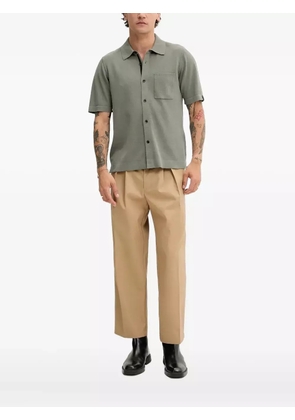 rag & bone knitted pocket shirt - Green