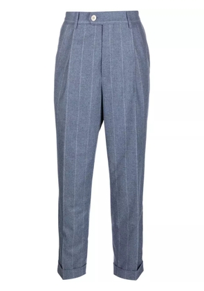 Brunello Cucinelli pleated tailored trousers - Blue
