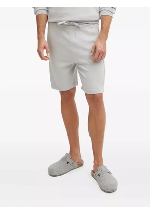 HUGO logo-detail drawstring shorts - Grey