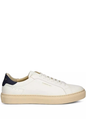 Flamingos leather sneakers - White