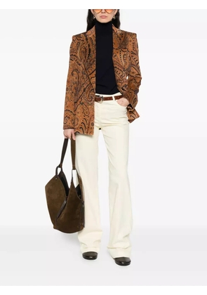 ETRO embroidered-logo sweater - Blue