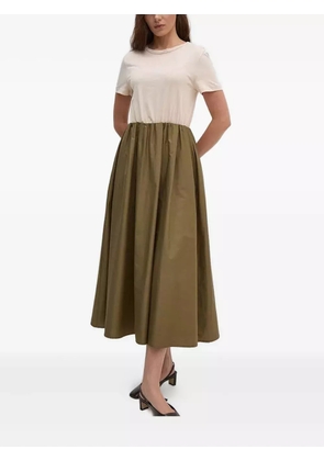 Sandro Ferrone elasticated-waist dress - Neutrals