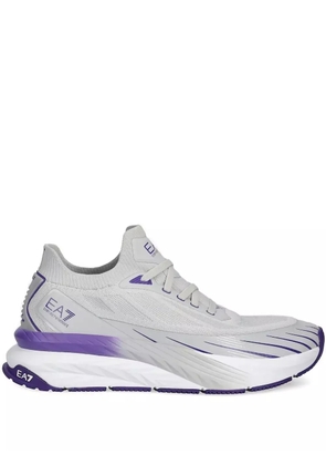 Ea7 Emporio Armani Crusher Distance Sonic knit sneakers - Grey