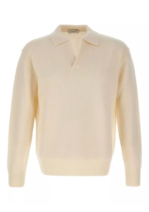 Paolo Pecora polo-collar sweater - Neutrals