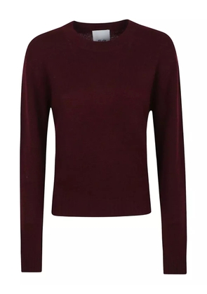 Allude crew-neck cashmere sweater - Red