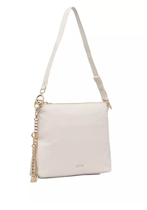 LIU JO chain-embellished shoulder bag - White