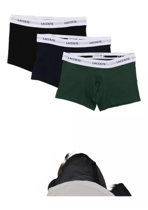 Lacoste three-pack cotton boxers - Blue