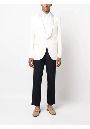 Brunello Cucinelli tailored straight-leg trousers - Blue