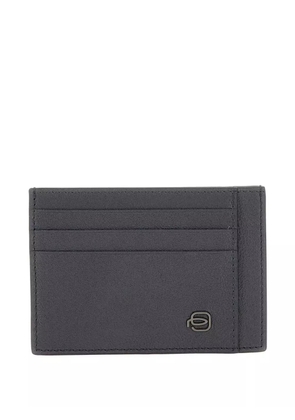 PIQUADRO logo card holder - Blue