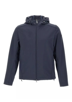 Colmar drawstring-hood zip-closure jacket - Blue