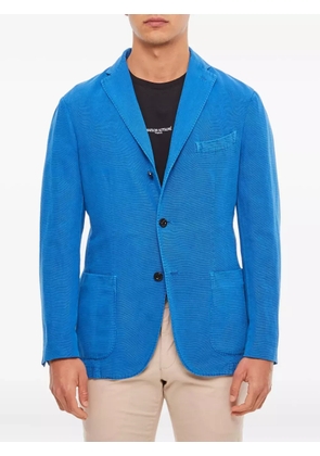 Boglioli notched-lapel single-breasted blazer - Blue