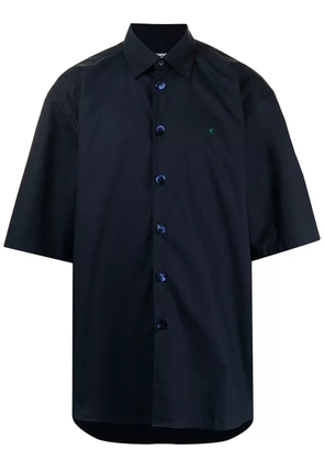 Raf Simons Teenage Dreams bowling shirt - Blue