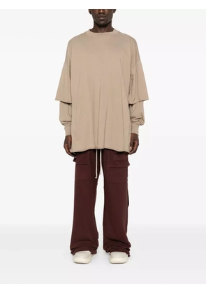 Rick Owens DRKSHDW Tommy Hustler double-layered T-shirt - Neutrals