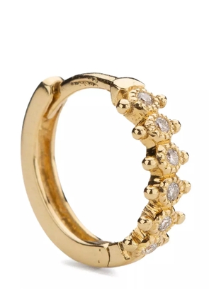 DE JAEGHER 18kt yellow gold Mrs Darling diamond earring