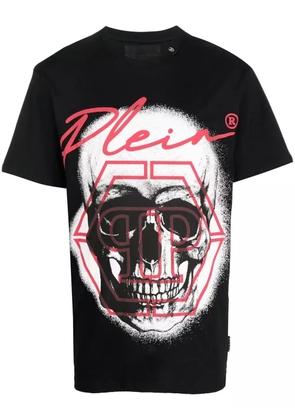 Philipp Plein graphic-print SS Skull T-shirt - Black