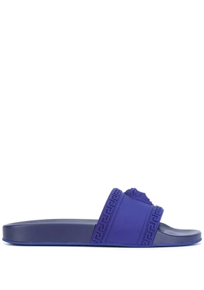 Versace Medusa pool slides - Blue