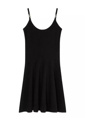 Versace embellished scoop-neck mini dress - Black