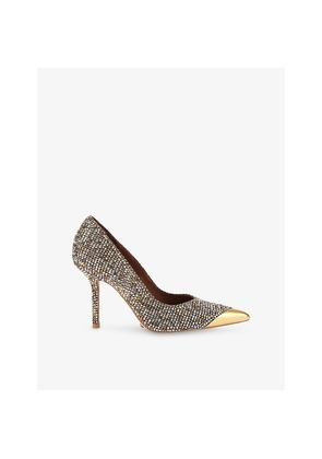 Womens Kurt Geiger London Regent Point Faux-Leather Court Heels