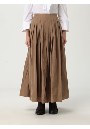 Skirt 'S MAX MARA Woman color Camel