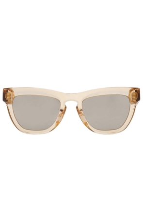 Burberry Light Brown Mirrored Gold Square Ladies Sunglasses BE4415U 40635A 52