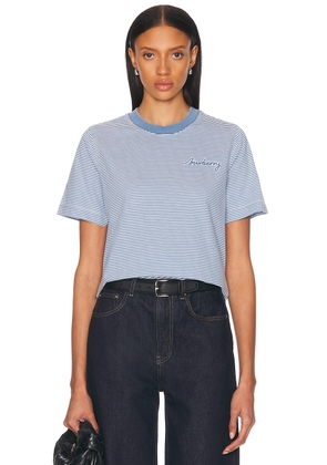 Burberry Short Sleeve T-shirt in Pool - Blue. Size S (also in ).