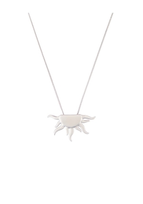 EMMA PILLS X Leslie Amon Chasing the Sun Statement Chain in Metallic Gold.