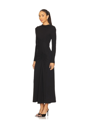 SIMKHAI Ferrera Midi Dress in Black. Size 0. Also in 10, 2, 4, 6, 8.
