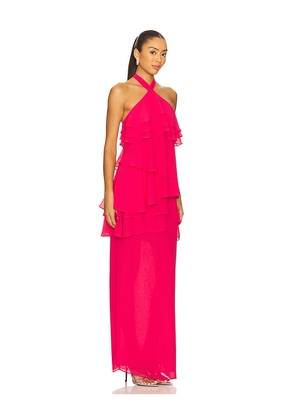 Lovers and Friends Zuri Gown in Fuchsia. Size L. Also in M, S, XL, XS, XXS.