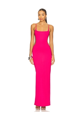 NBD The Jarrah Maxi Dress in Fuchsia. Size L. Also in M, S, XL, XS, XXS.