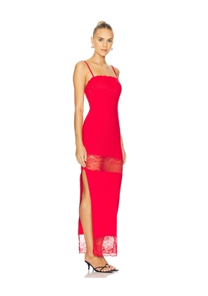 superdown Gemma Maxi Dress in Red. Size M. Also in L, S, XS.