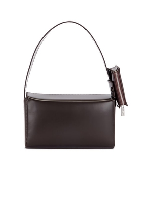 St. Agni Petit Pouch Bag in Brown.