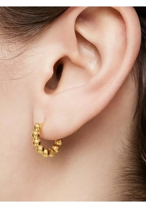 TOUS beaded hoop earrings - Gold