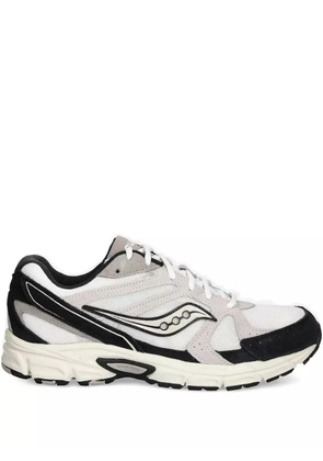 Saucony suede panelled mesh low-top sneakers - White