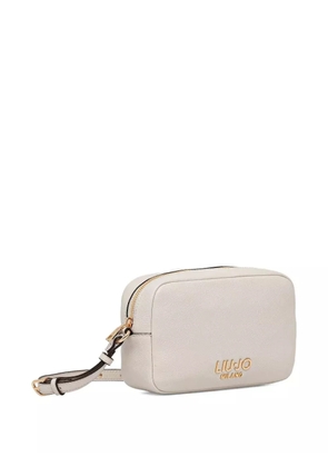 LIU JO small logo-plaque crossbody bag - Neutrals