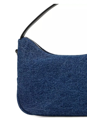 Karl Lagerfeld Jeans Box Logo denim crossbody bag - Blue