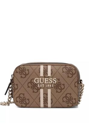 GUESS USA Noelle 4G crossbody bag - Brown