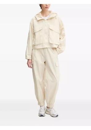 Ea7 Emporio Armani hooded pocket jacket - Neutrals