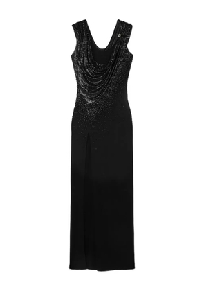 Versace sequin-embellished dress - Black